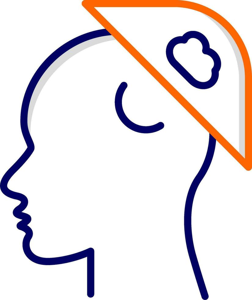 Transcraneal Magnetic Stimu Vector Icon