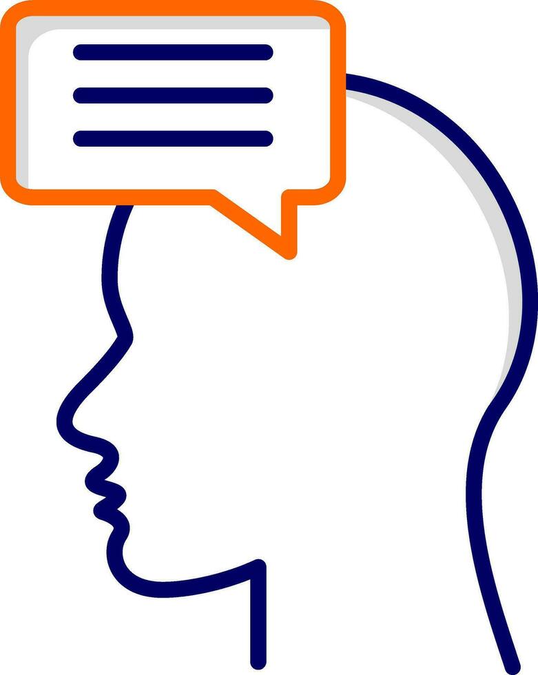 Talk Therapy Vector Icon