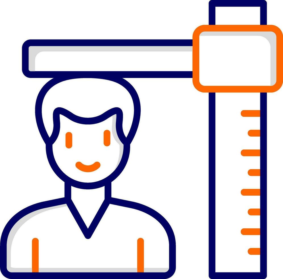 Height Vector Icon