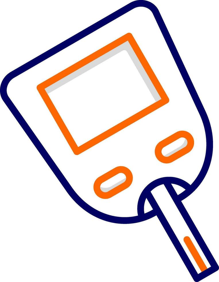 Glucose Meter Vector Icon