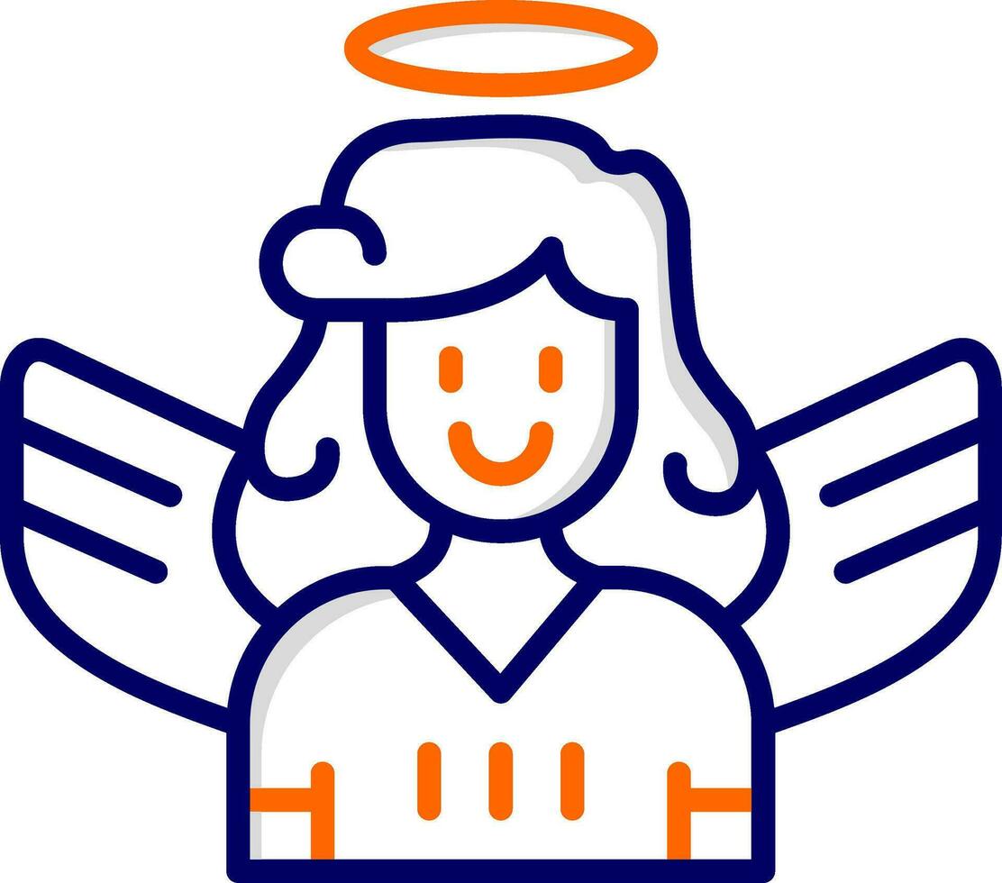 ángel vector icono