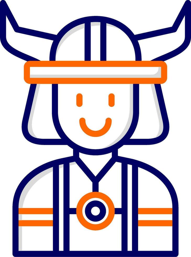 icono de vector vikingo