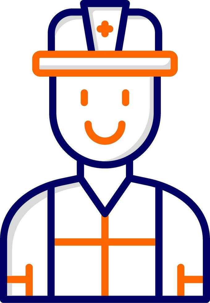 Firefighter Vector Icon