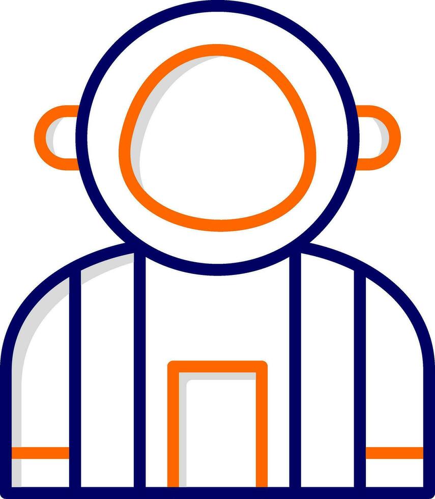 icono de vector de astronauta