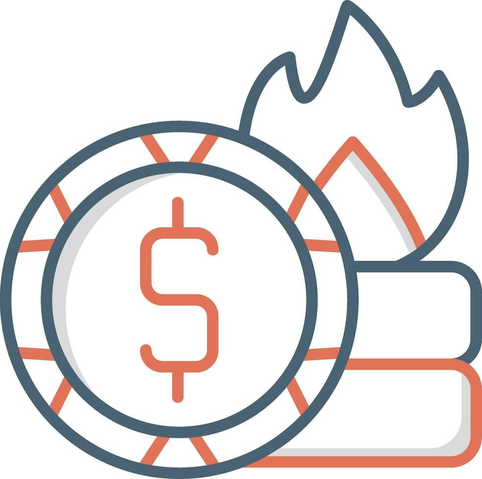 Burn Vector Icon