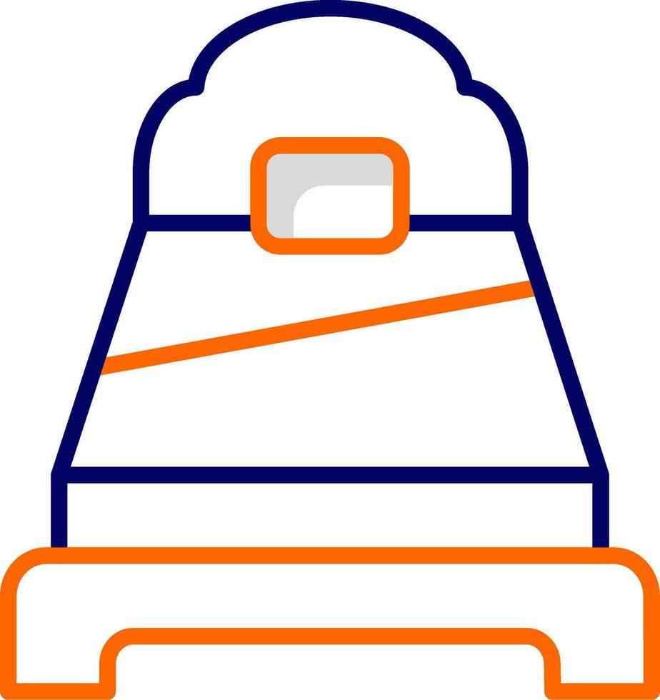 Single Bed Vector Icon