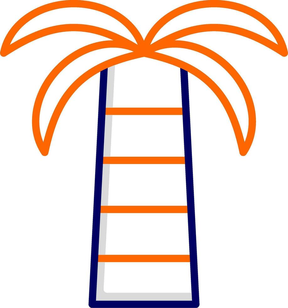 Coconut Palm Vector Icon