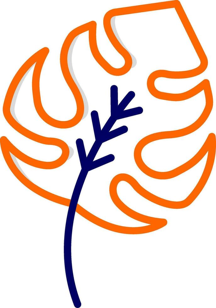 Philodendron Vector Icon