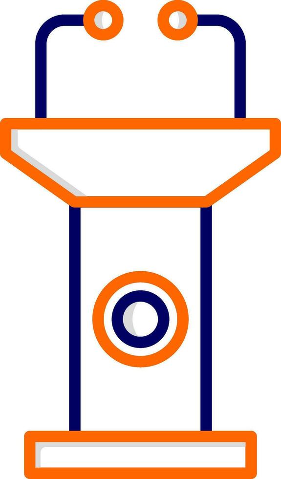 Tribune Vector Icon