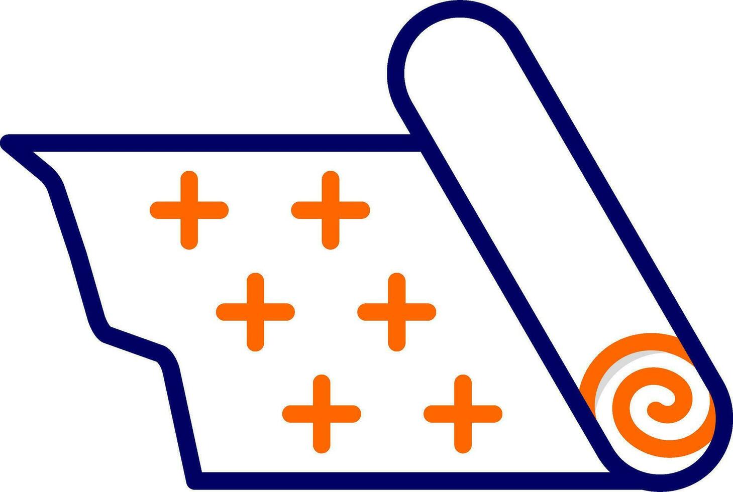 Roll Up Vector Icon