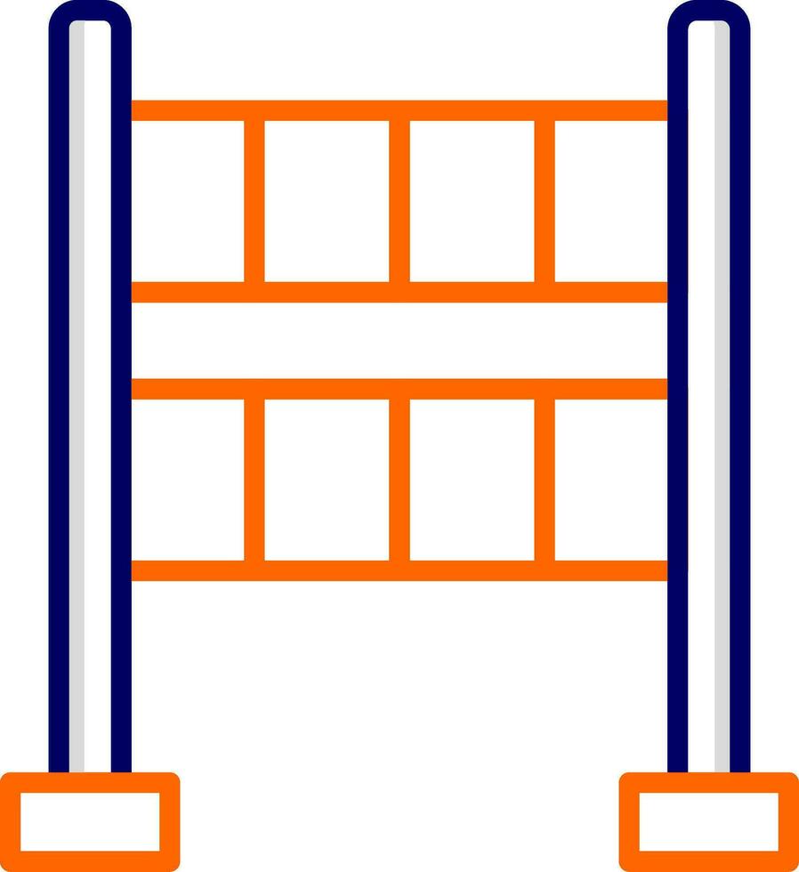 obstáculos vector icono