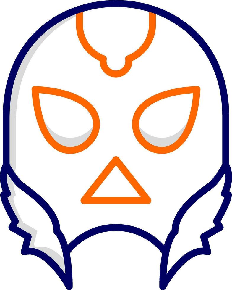 lucha mascaras vector icono