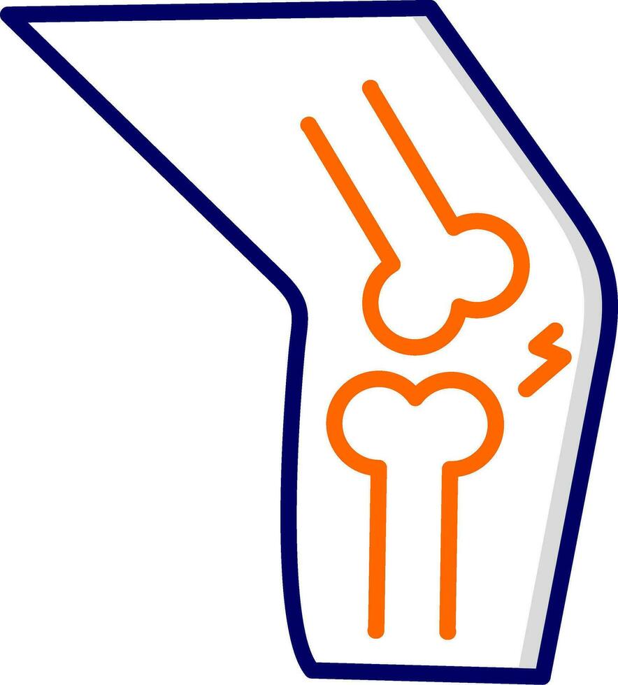 Fracture Vector Icon