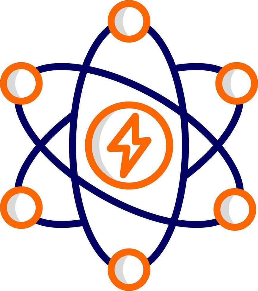 Atomic Energy Vector Icon