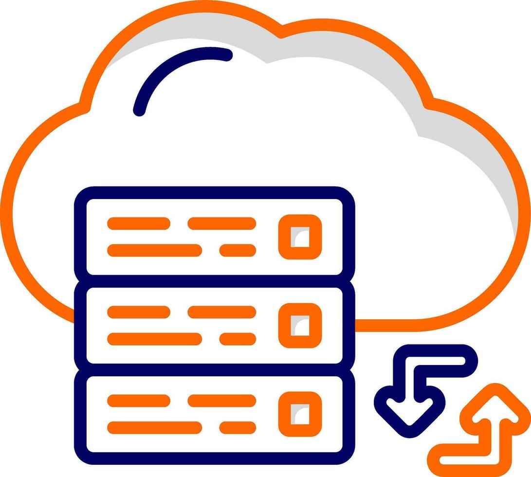 Data Storage Vector Icon