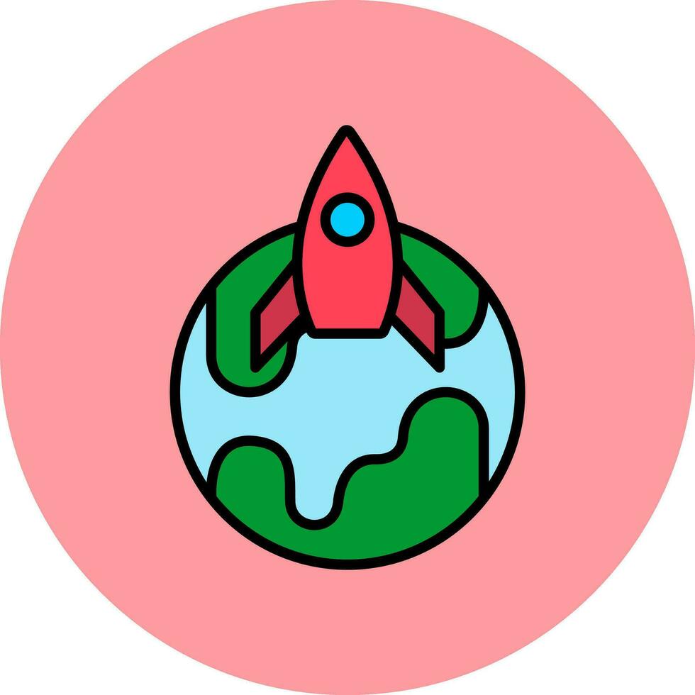 Spaceship Vector Icon