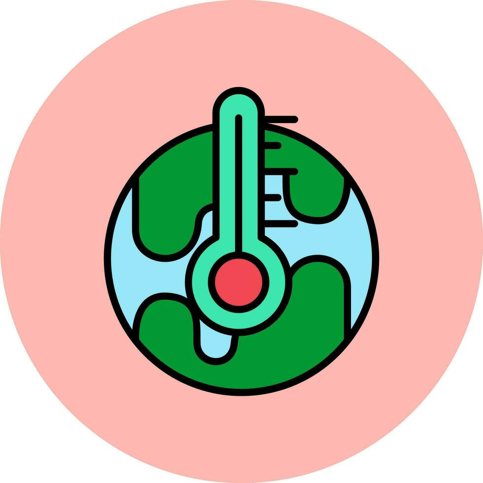 Global Warming Vector Icon