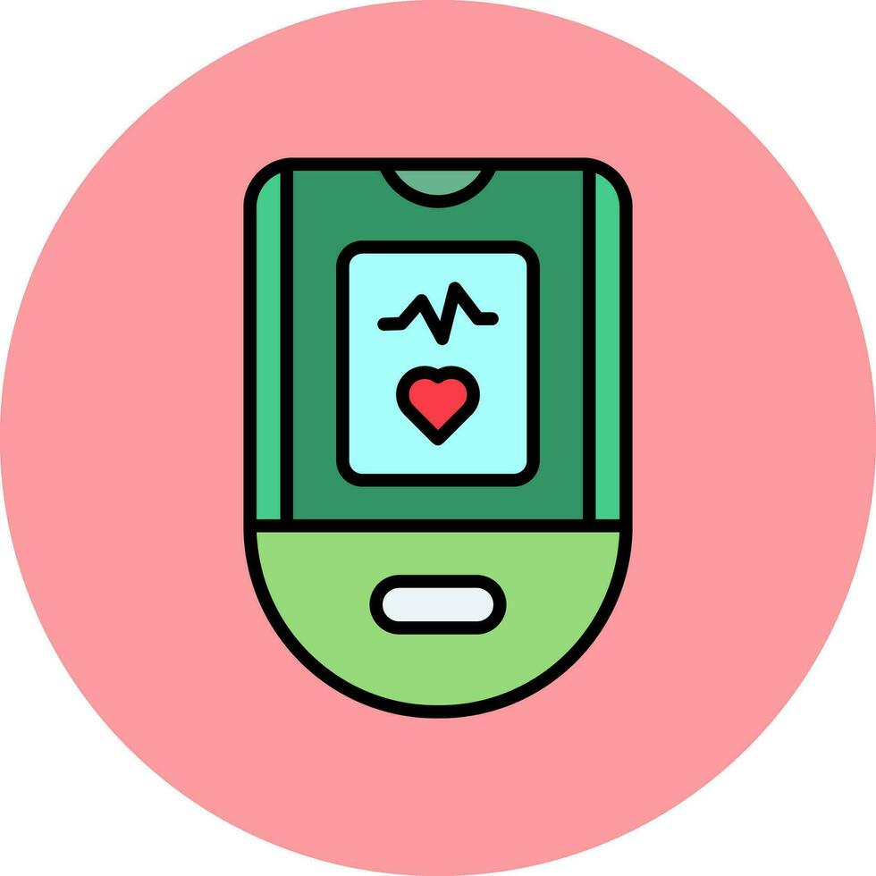 Pulse Oximeter Vector Icon