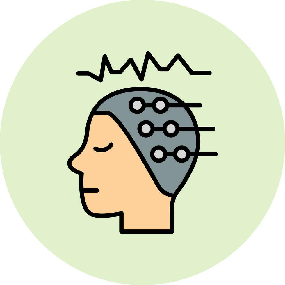 eeg vector icono