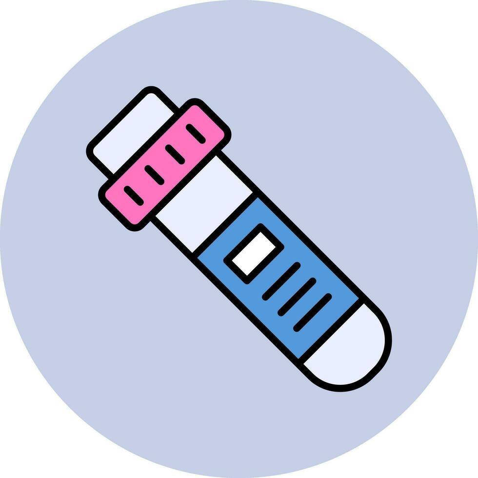 Blood Tube Vector Icon