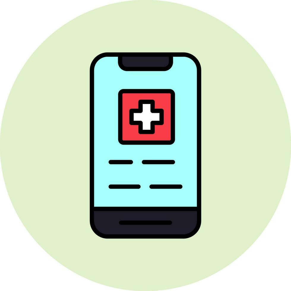 Medical App Vector Icon