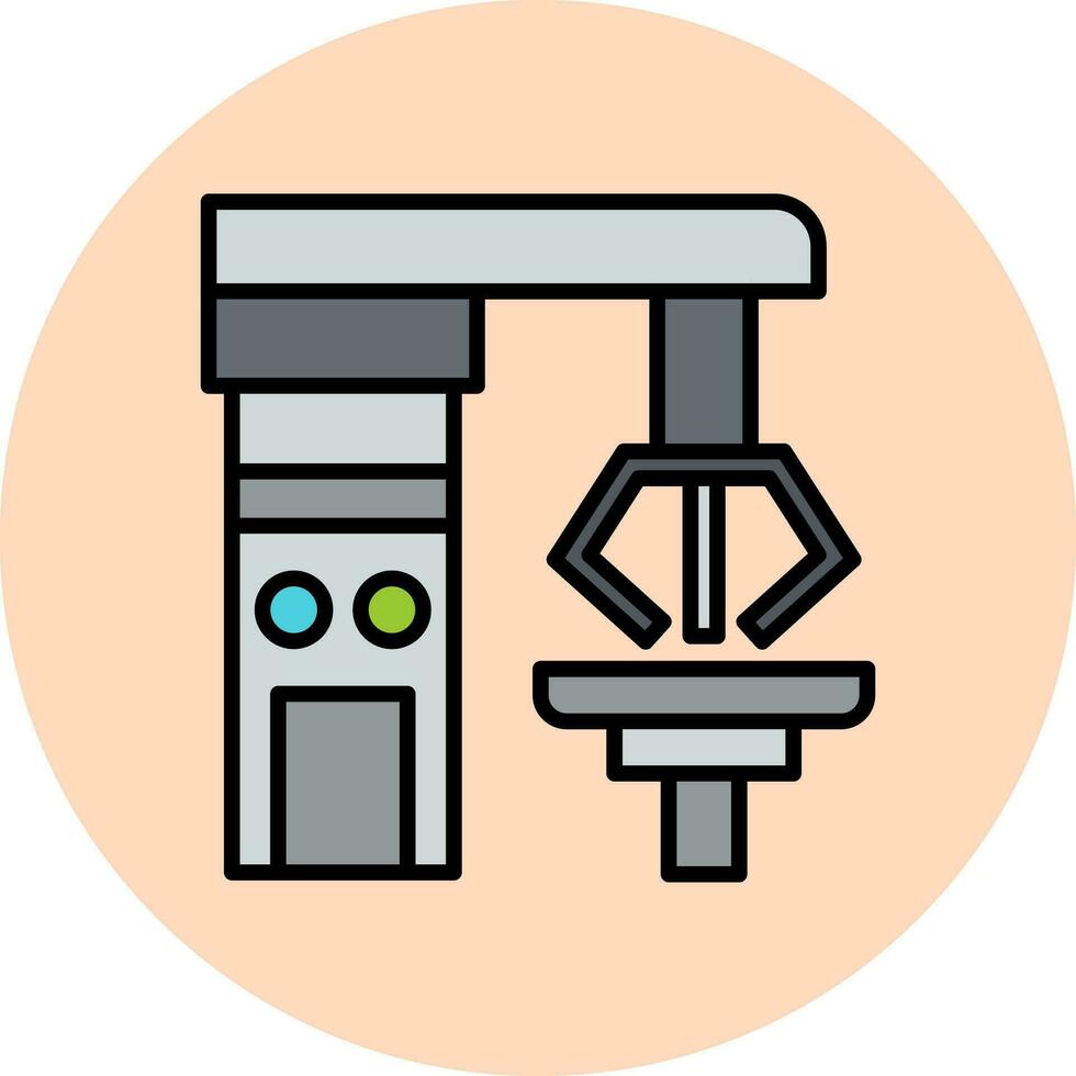 robotic surgery Vector Icon