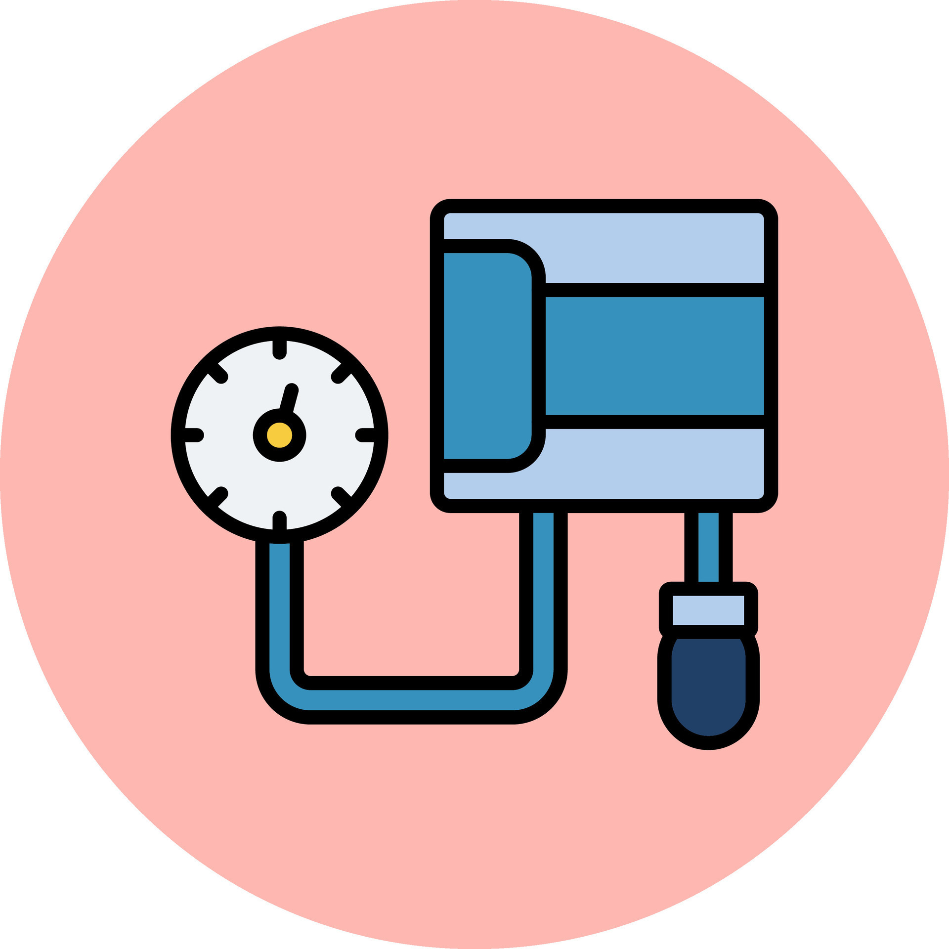 Sphygmomanometer Vector Icon 31787298 Vector Art at Vecteezy