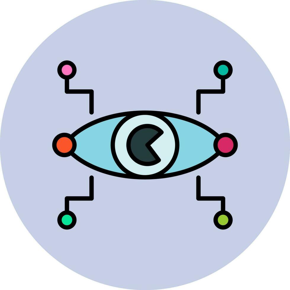 Bionic Eye Vector Icon