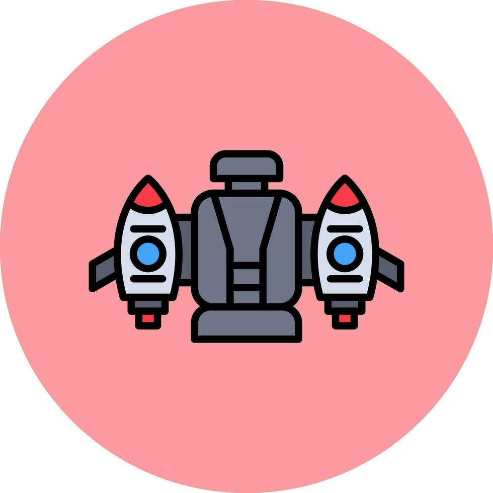 Jet Pack Vector Icon