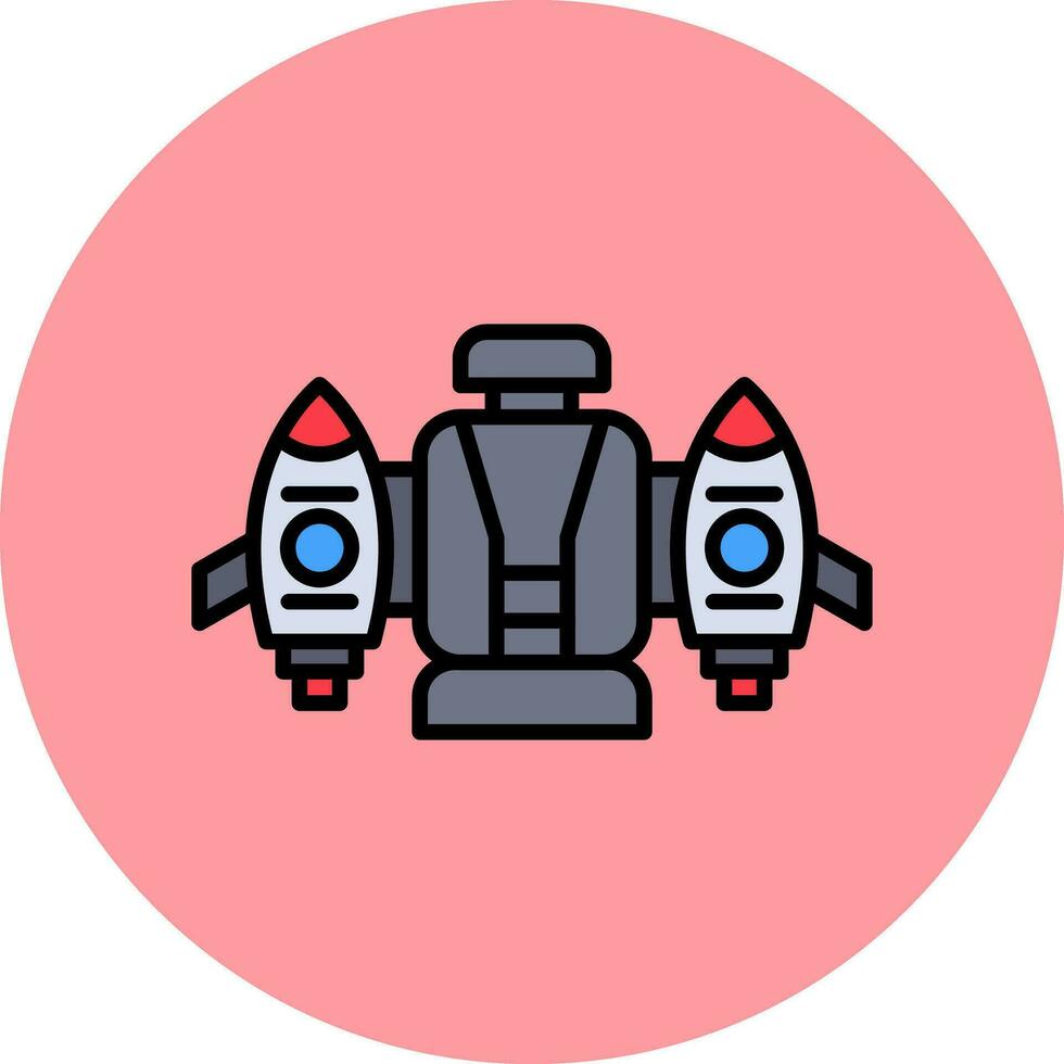 Jet Pack Vector Icon