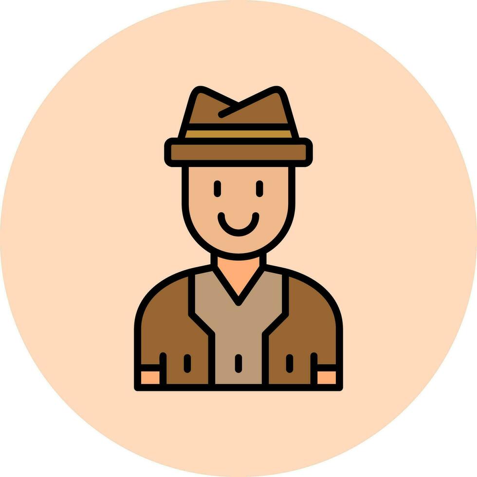 Cowboy Vector Icon