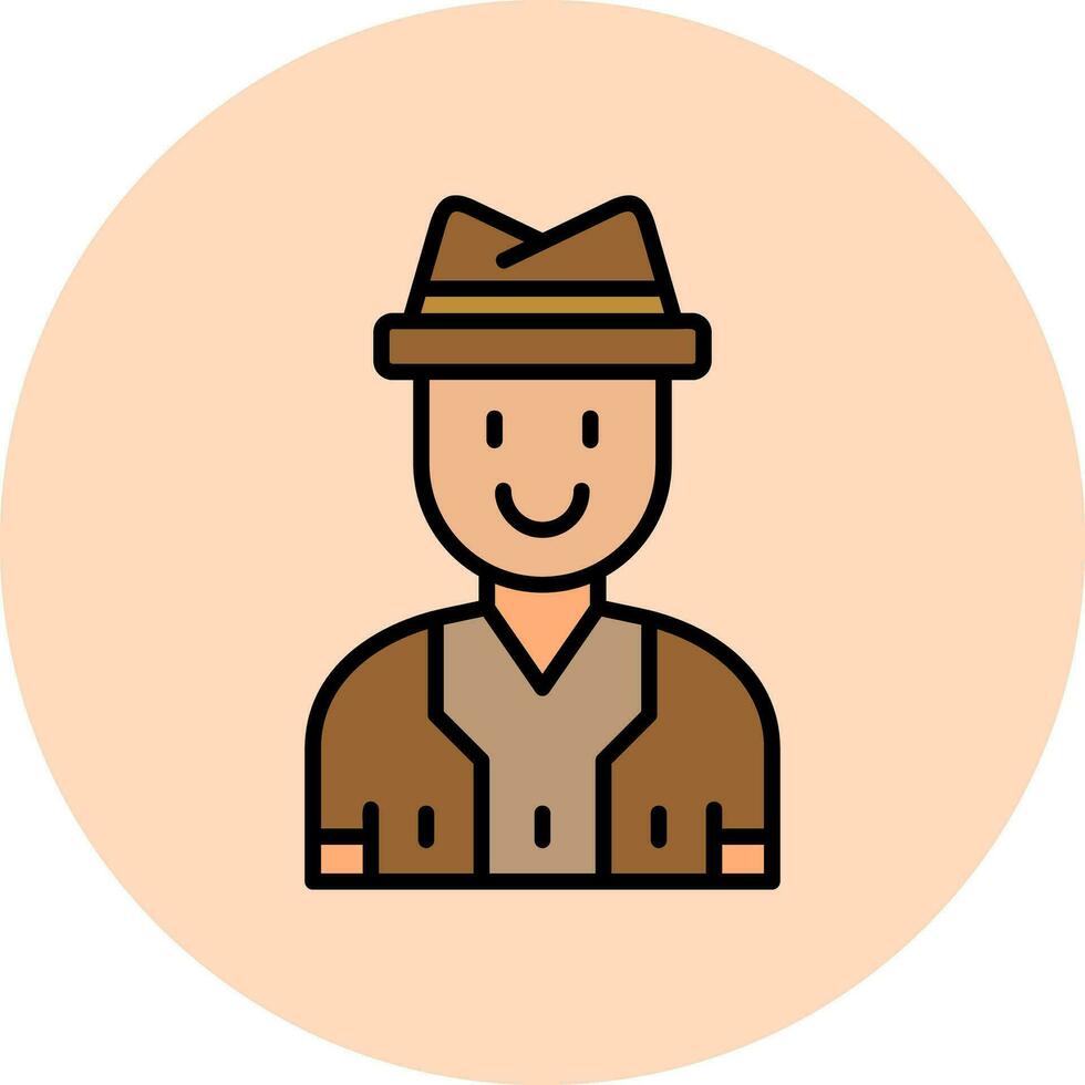 vaquero vector icono