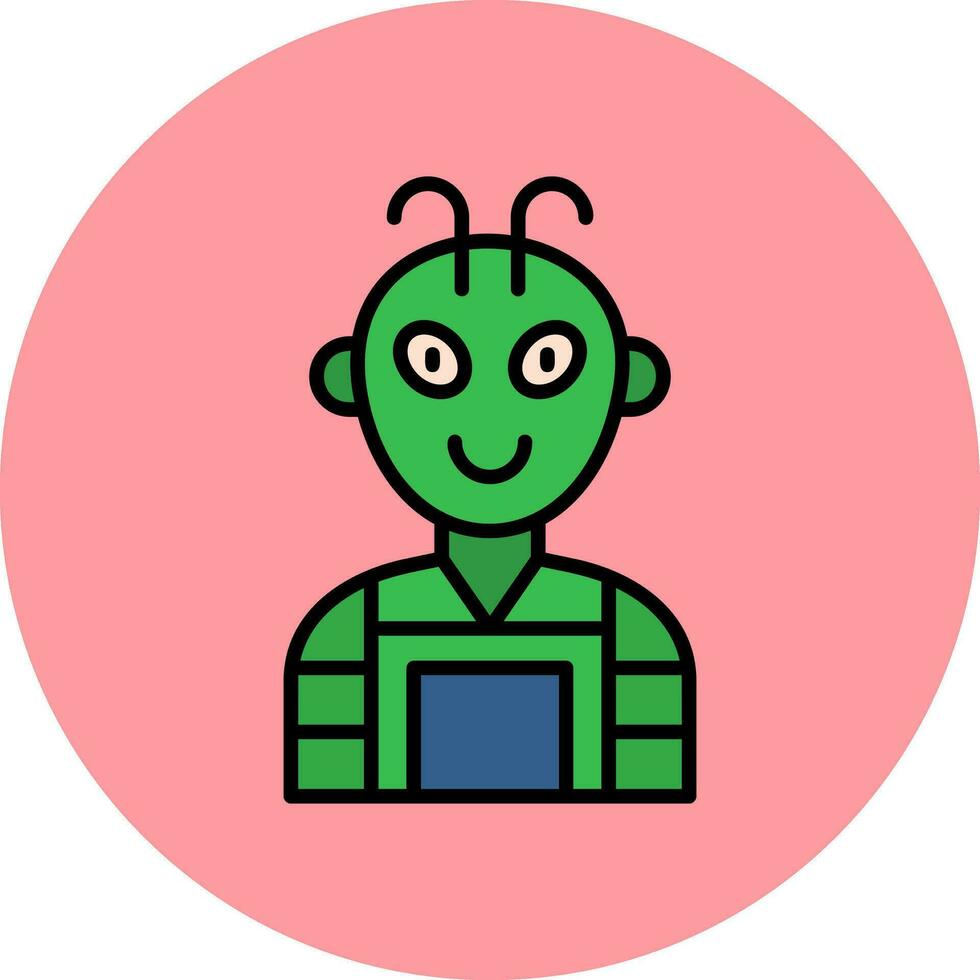 Alien Vector Icon