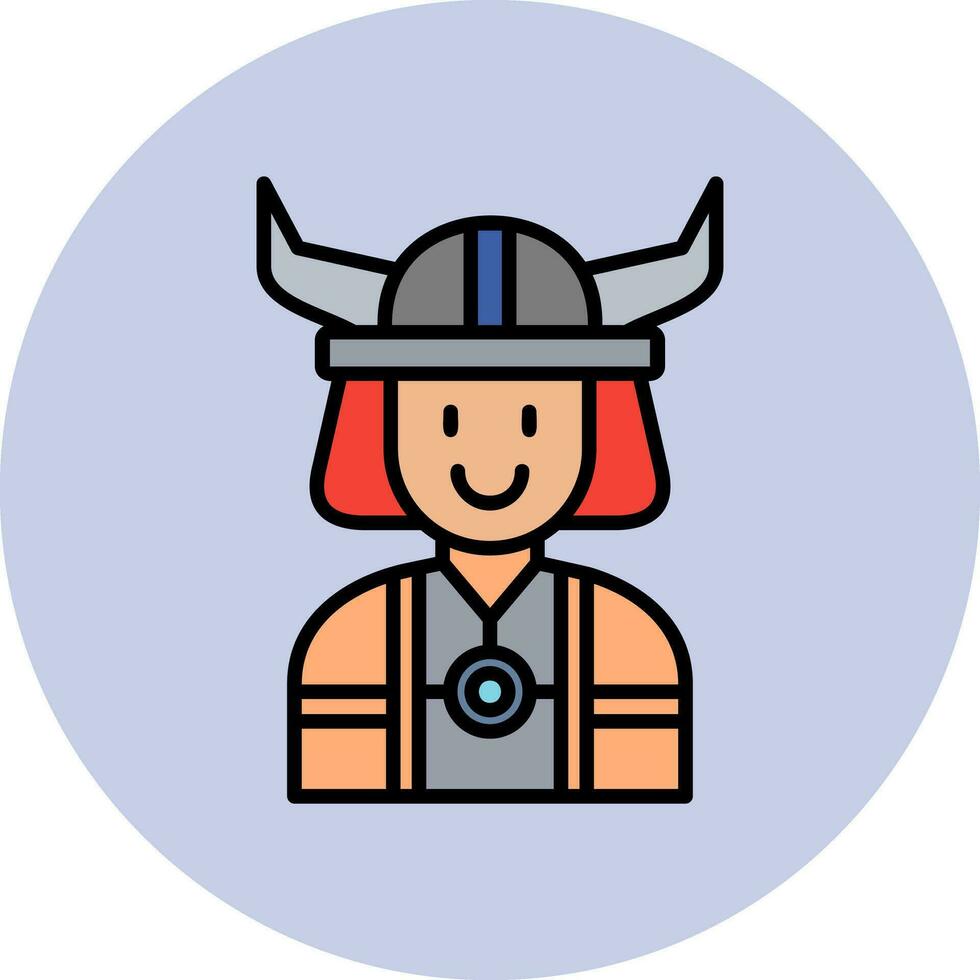 Viking Vector Icon