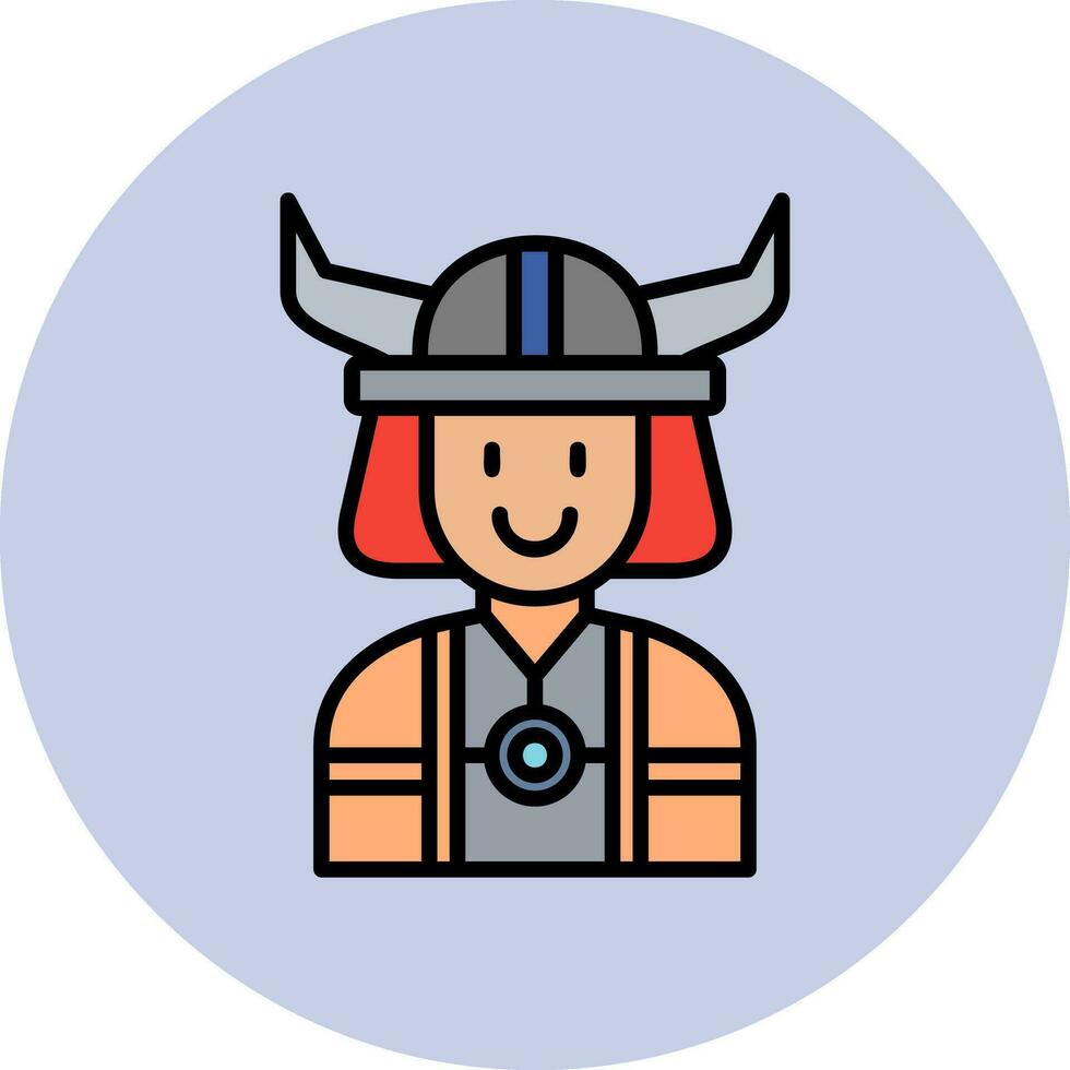 icono de vector vikingo