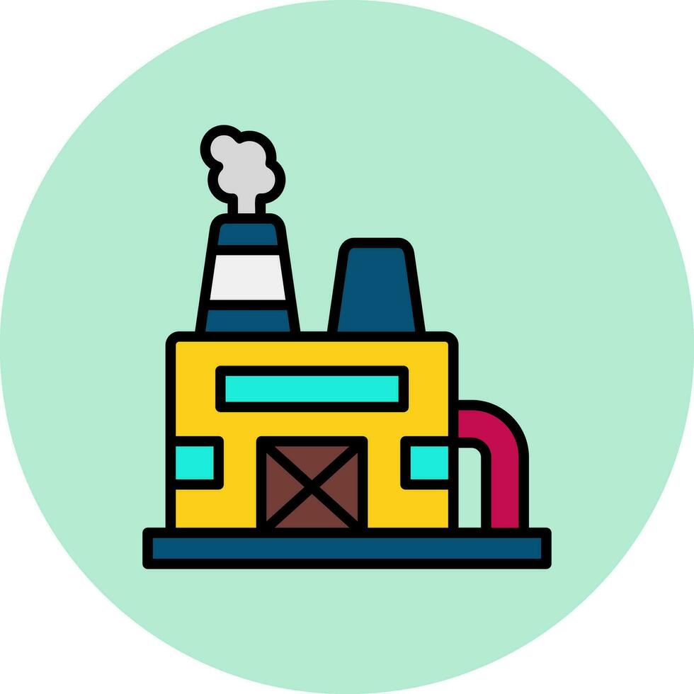 Factory Vector Icon
