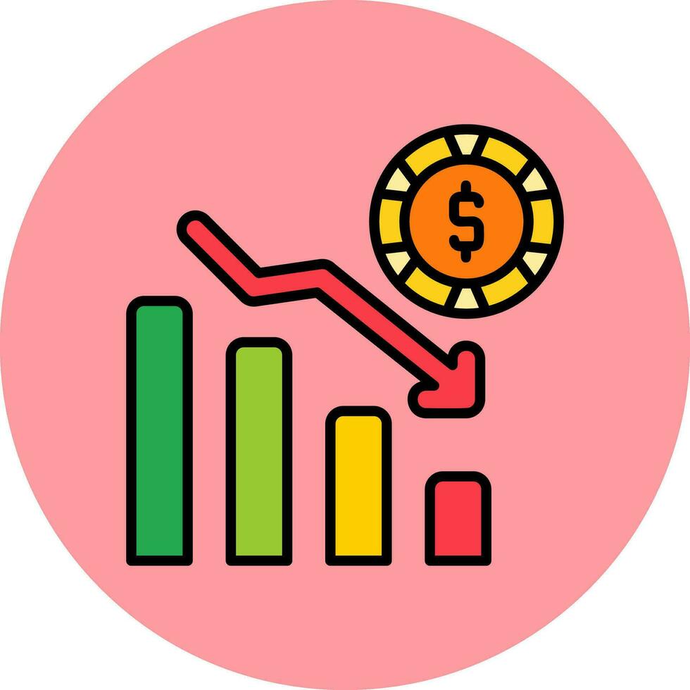Bar Chart Vector Icon