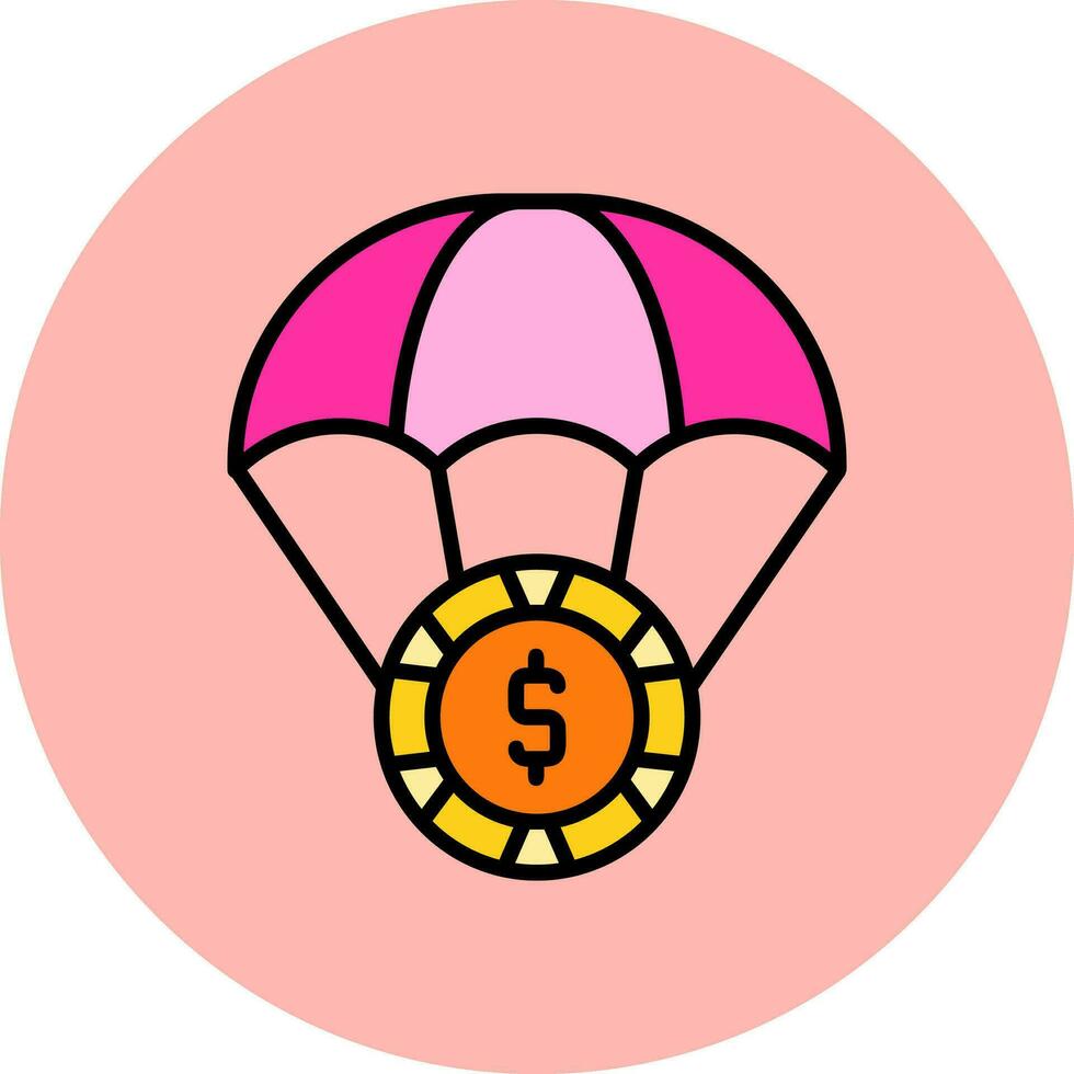 Parachute Vector Icon