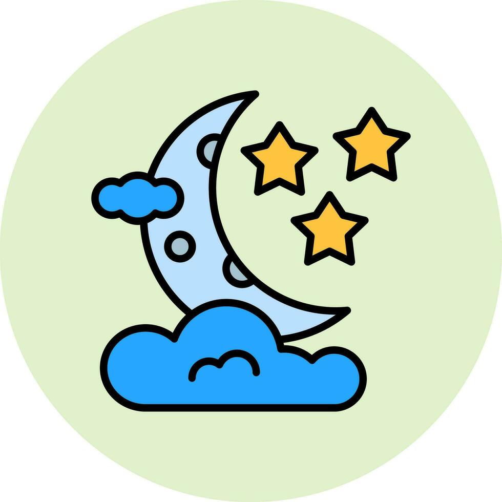 Moon Vector Icon