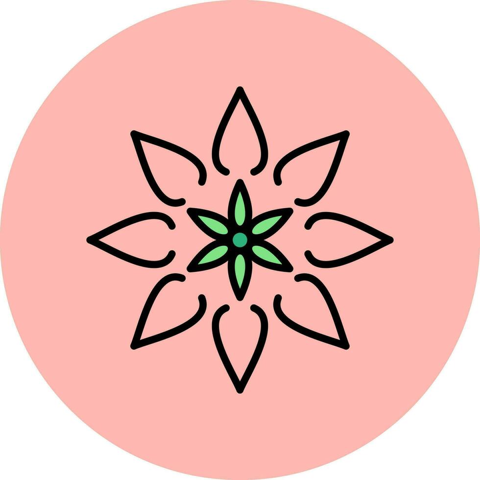 Schefflera Vector Icon