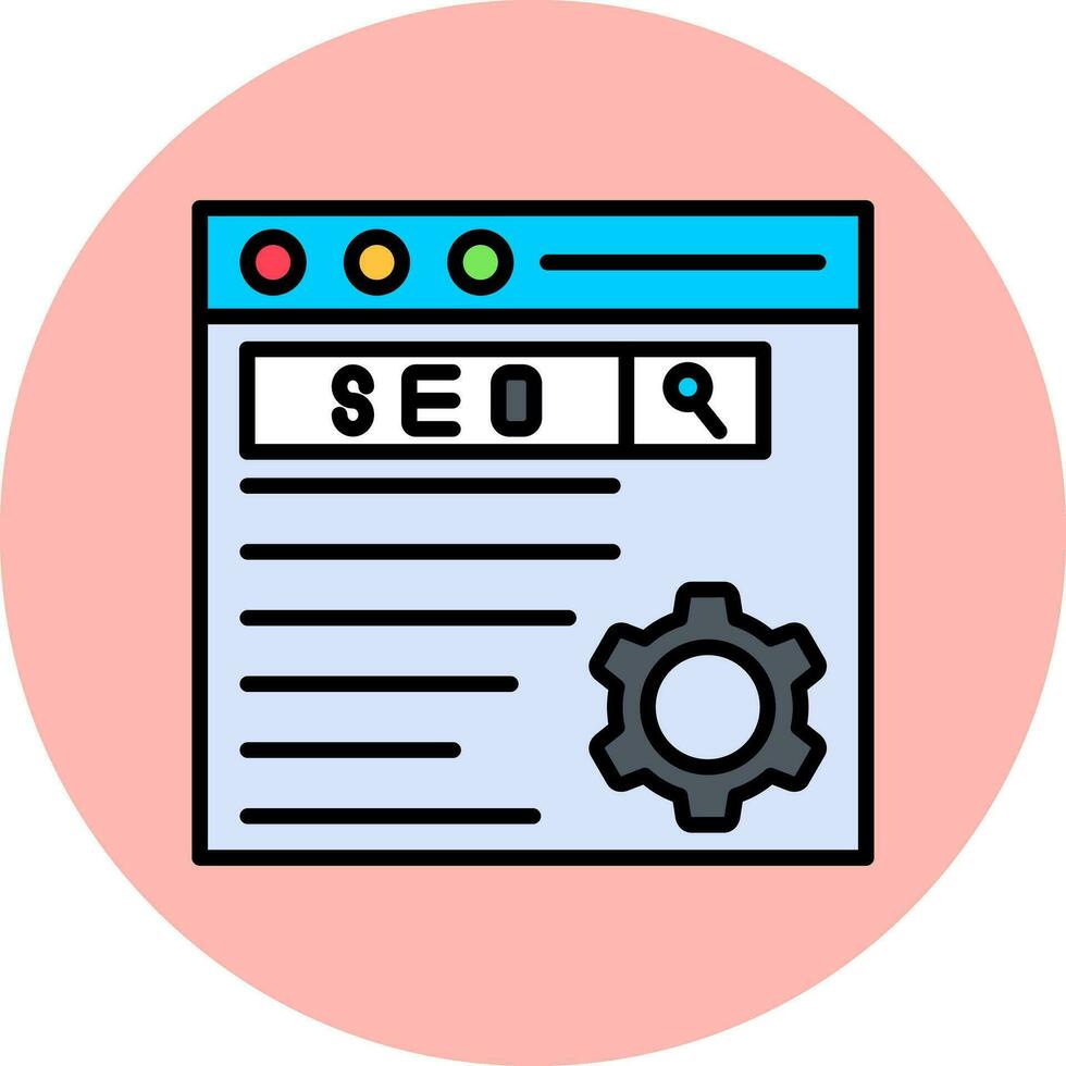 Seo Vector Icon