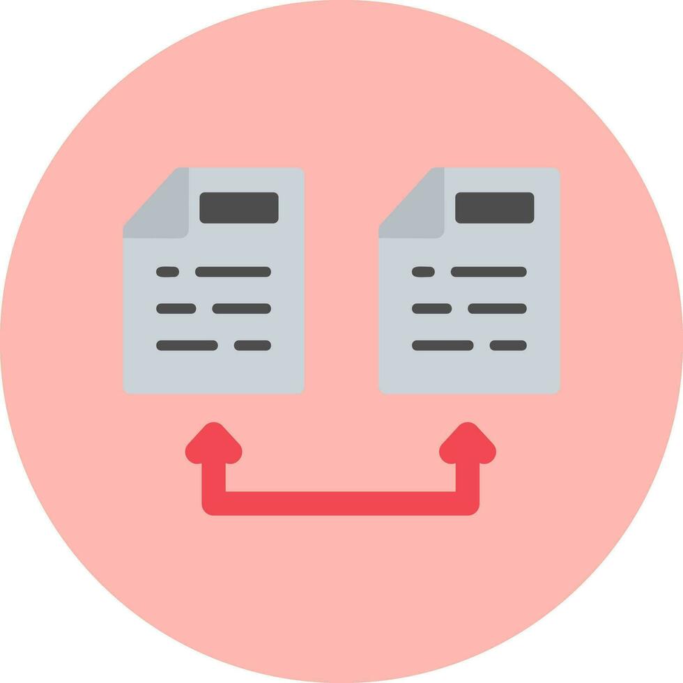 Data Transformation Vector Icon