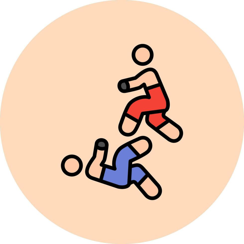 Wrestling Vector Icon