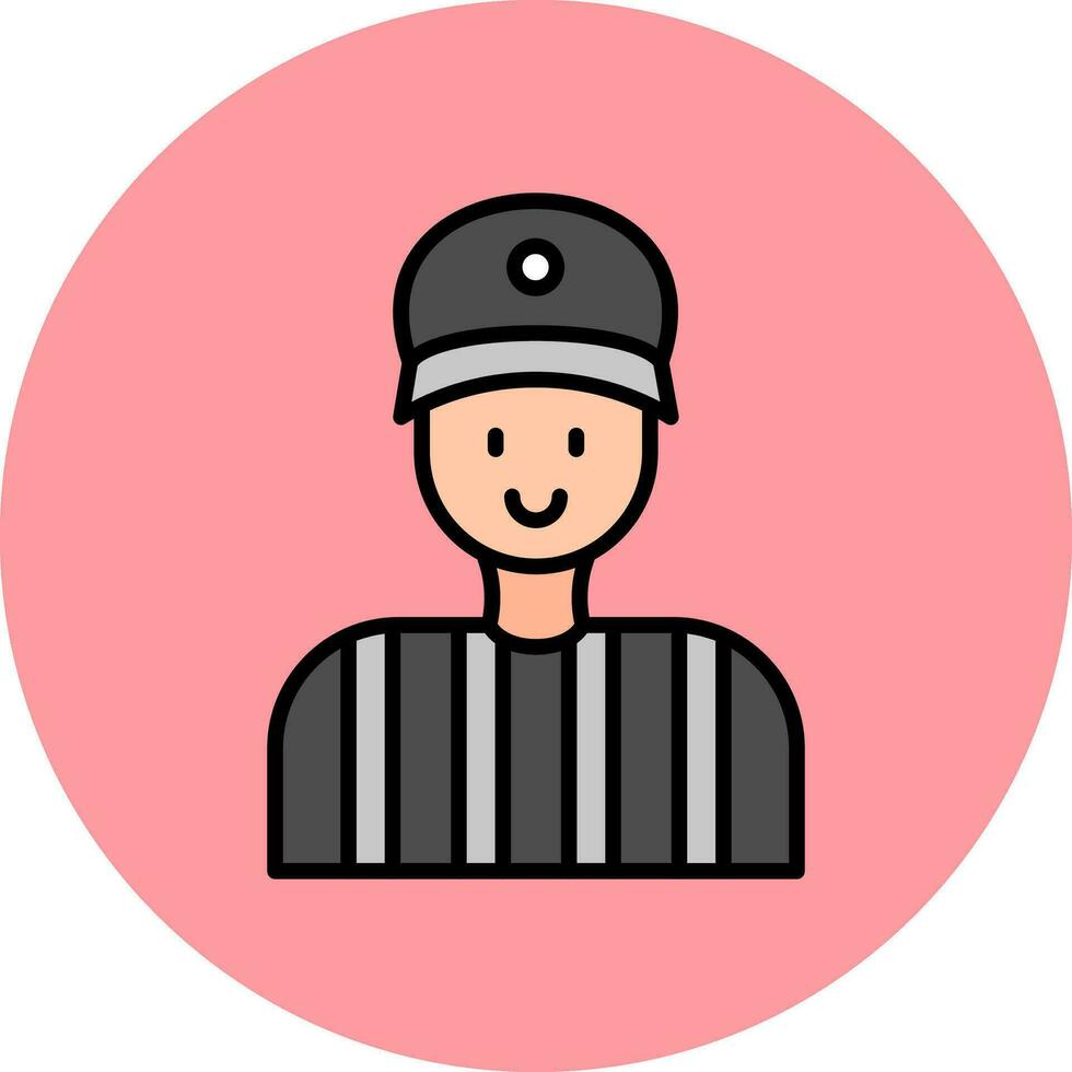 Referee Vector Icon