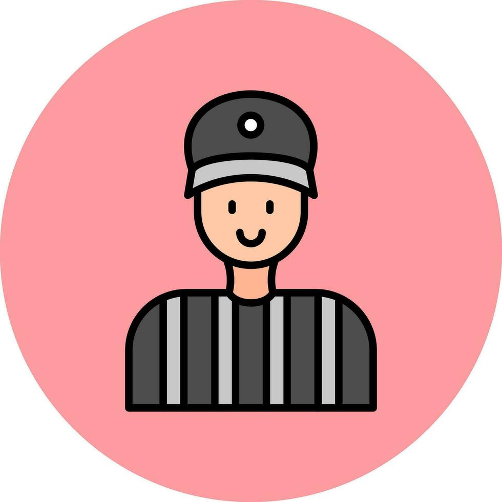 Referee Vector Icon