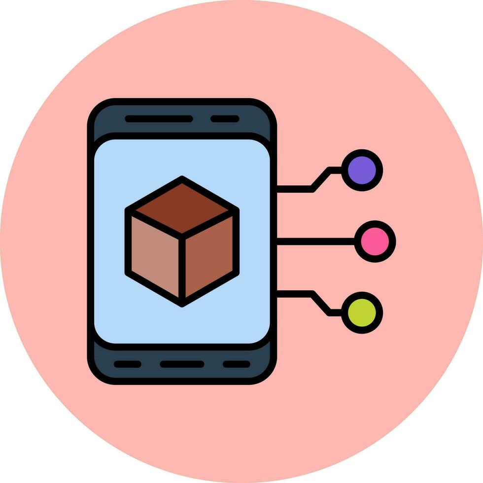 Augmented Reality Vector Icon