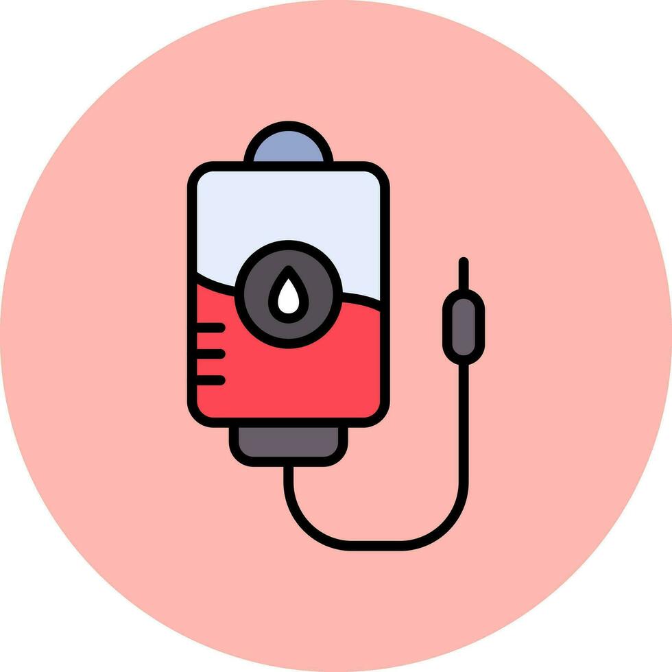 Blood Bag Vector Icon