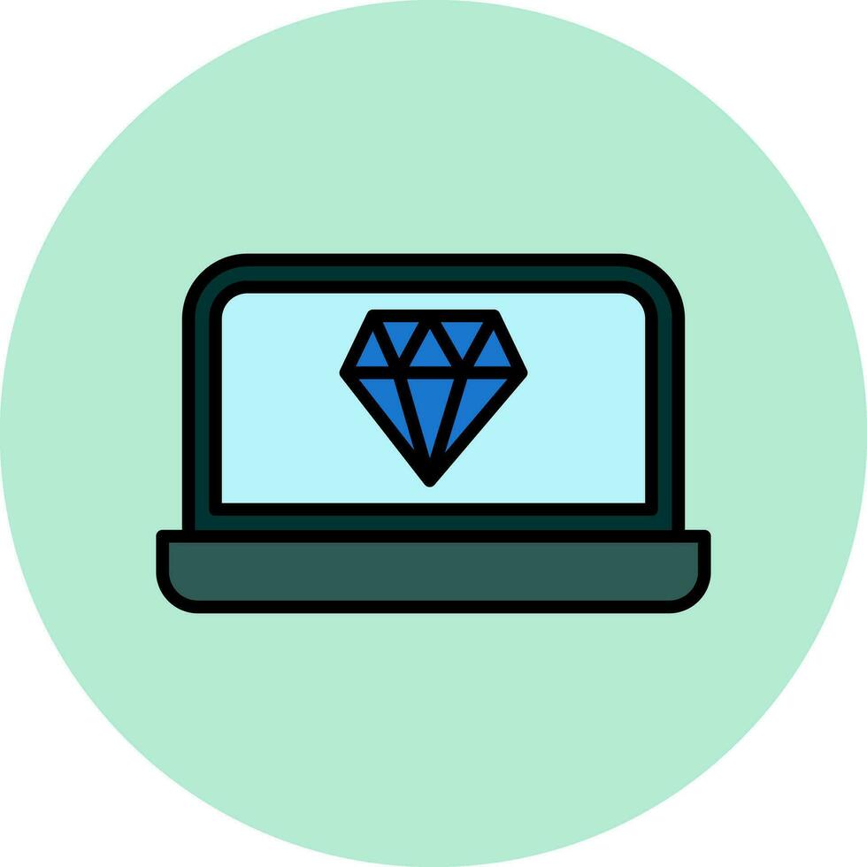 Diamond Vector Icon