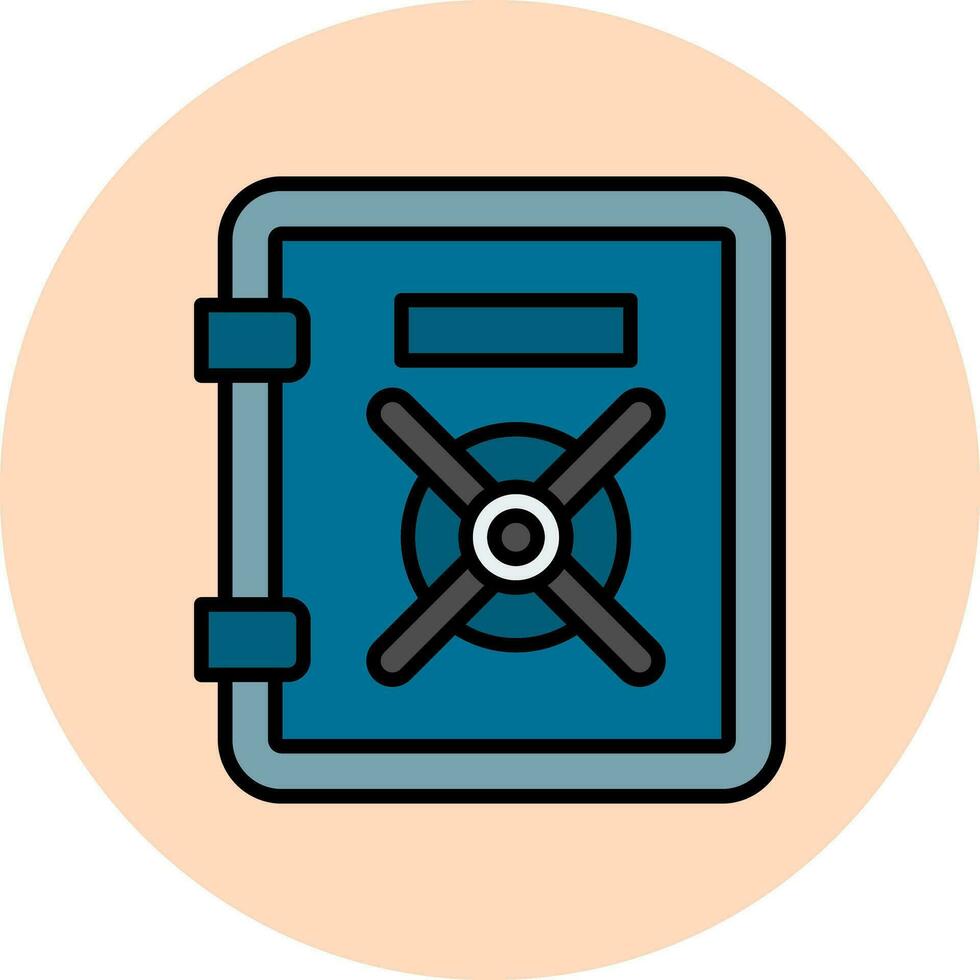 Safe Box Vector Icon