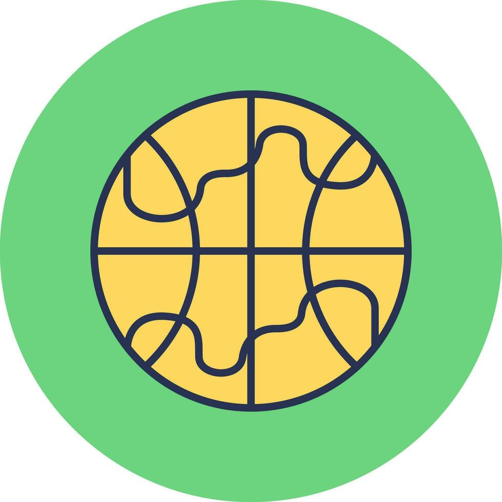 Planet Earth Vector Icon